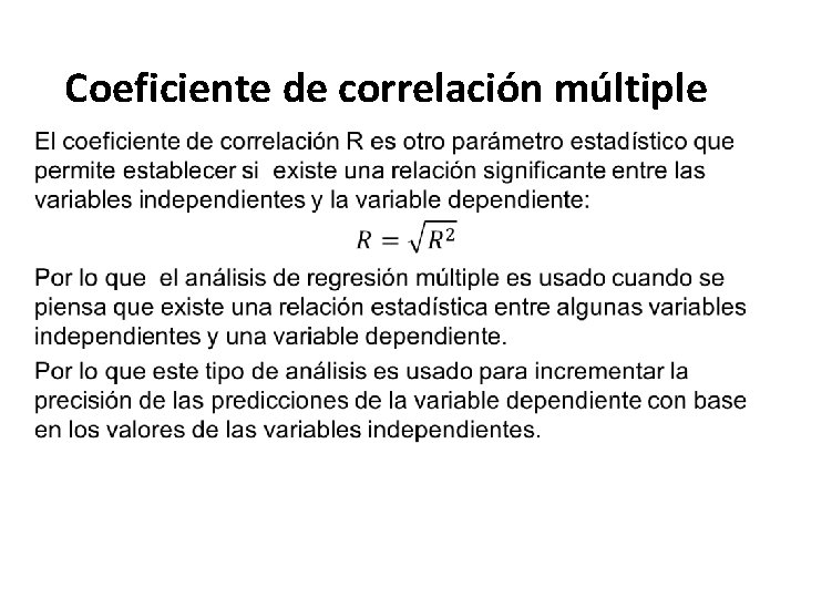 Coeficiente de correlación múltiple • 