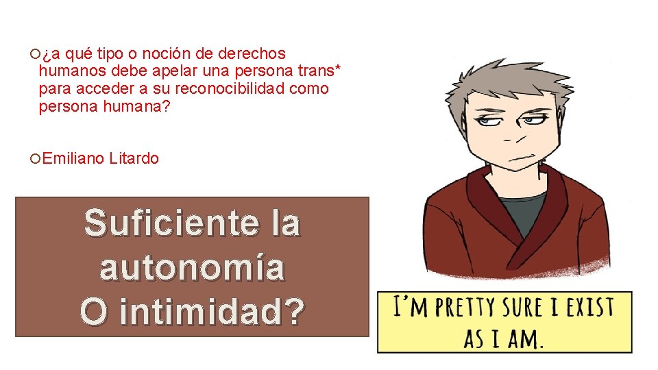  ¿a qué tipo o noción de derechos humanos debe apelar una persona trans*