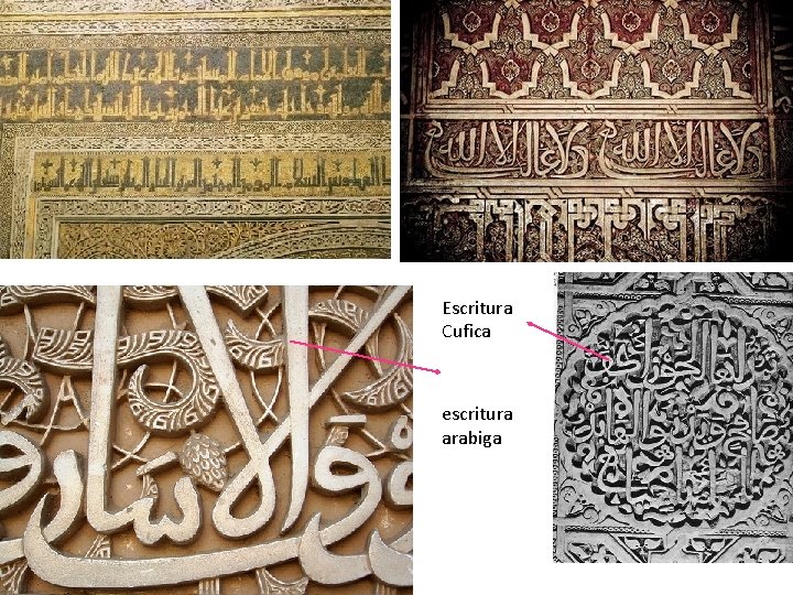 Escritura Cufica escritura arabiga 