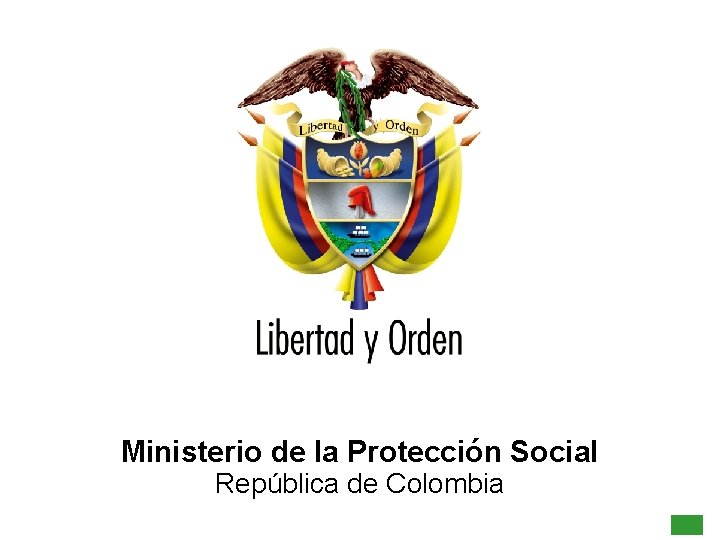 Ministerio de la Protección Social República de Colombia 