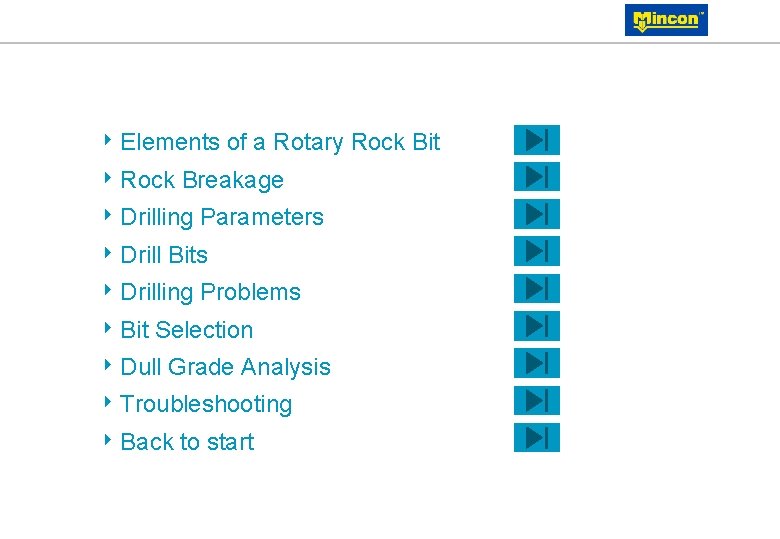 4 Elements 4 Rock Breakage 4 Drilling 4 Drill Parameters Bits 4 Drilling 4