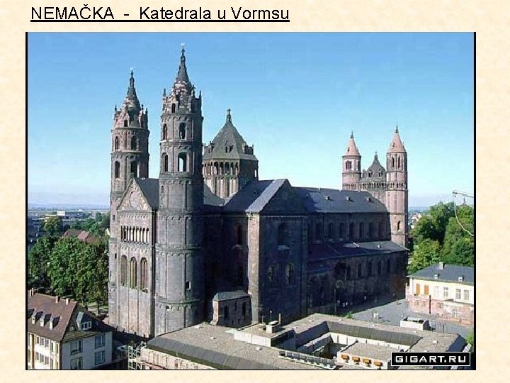 NEMAČKA - Katedrala u Vormsu 