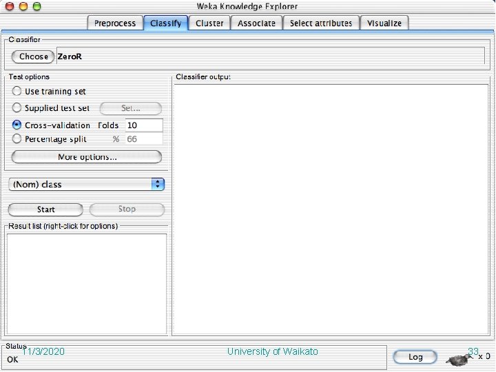 11/3/2020 University of Waikato 33 