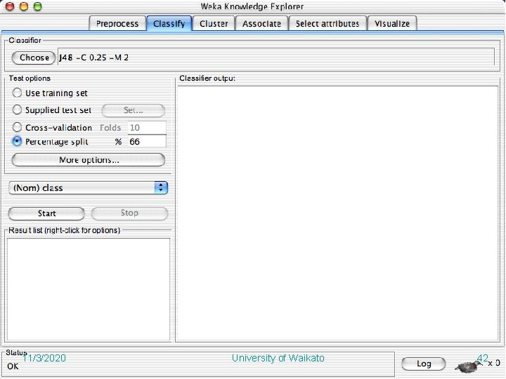 11/3/2020 University of Waikato 42 