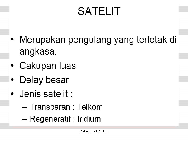 Materi 5 - DASTEL 