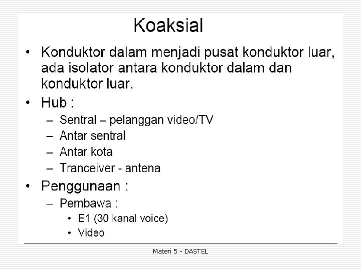 Materi 5 - DASTEL 