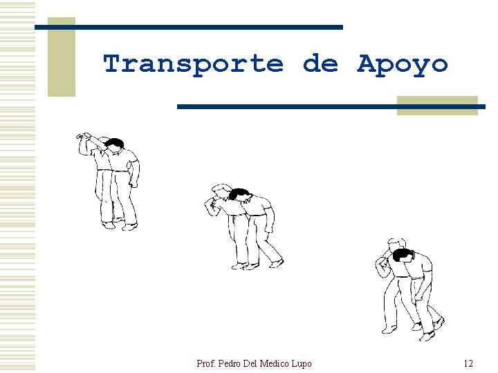 Transporte de Apoyo Prof. Pedro Del Medico Lupo 12 