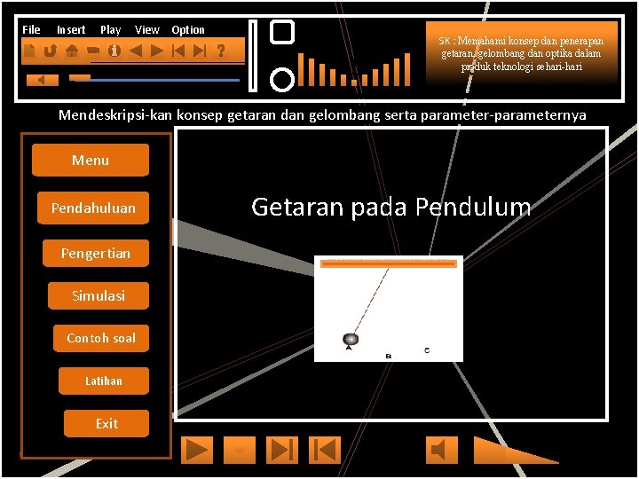 File Insert Play View Option Click To Edit