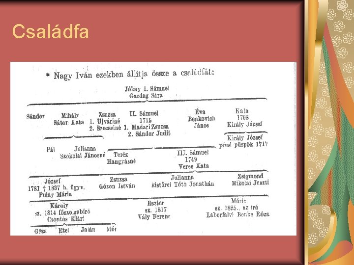 Családfa 