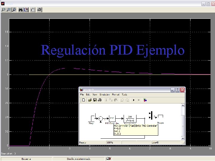 Regulación PID Ejemplo 