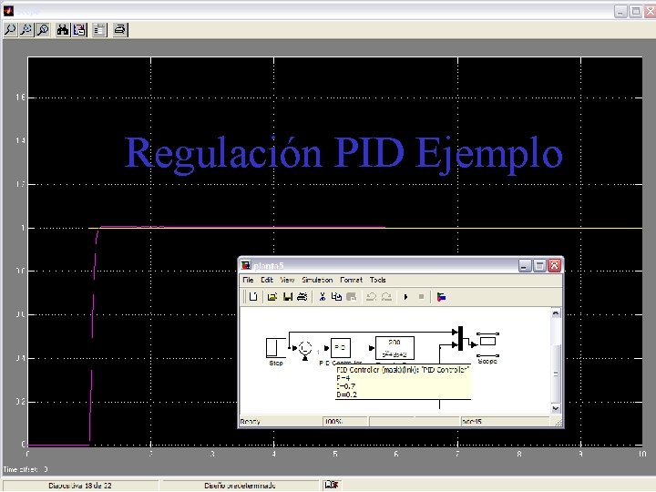 Regulación PID Ejemplo 