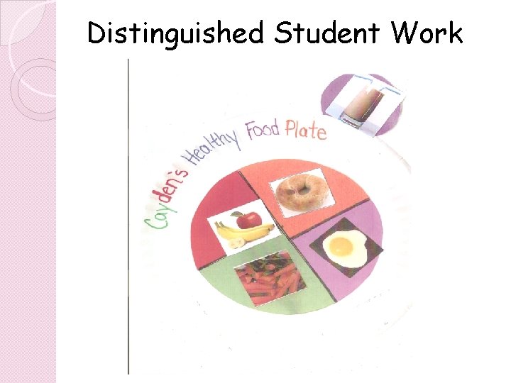 Distinguished Student Work Distinguished Student Work