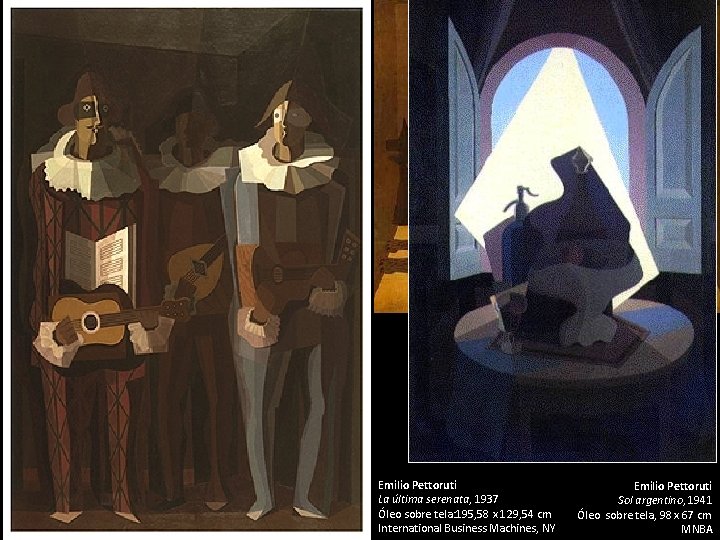 Pablo Picasso Tres músicos, 1921 Óleo y collage sobre tela 204 x 188 cm