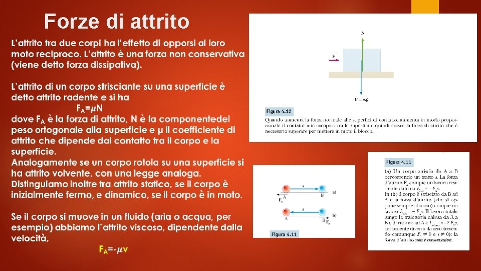 Forze di attrito 