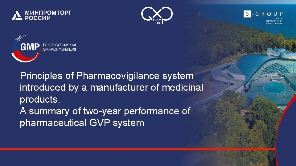 Principles of Pharmacovigilance system introduced by a manufacturer of medicinal products. A summary of