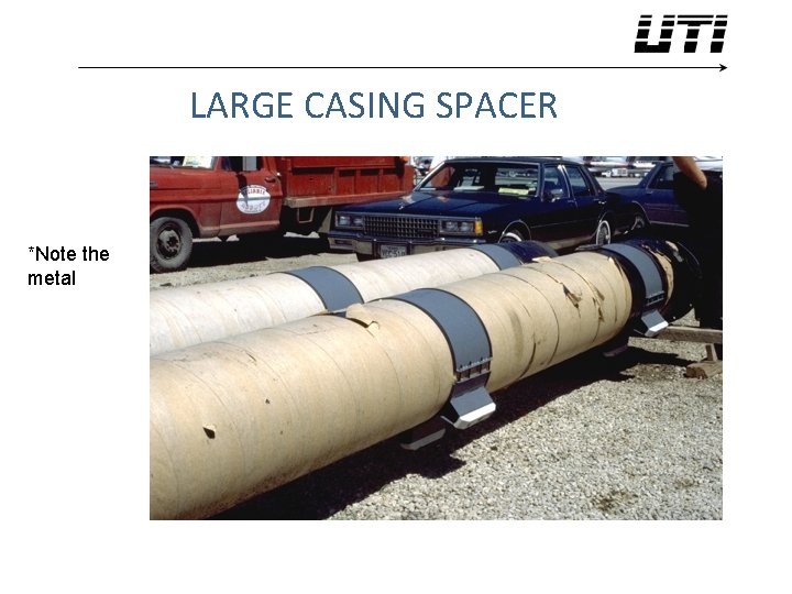 LARGE CASING SPACER *Note the metal LARGE CASING SPACER *Note the metal