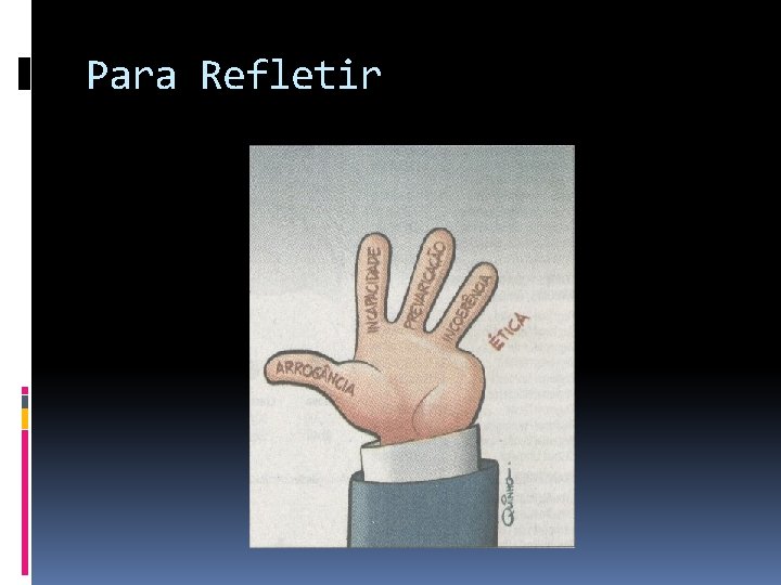 Para Refletir 