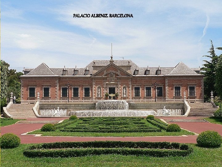 PALACIO ALBENIZ. BARCELONA 