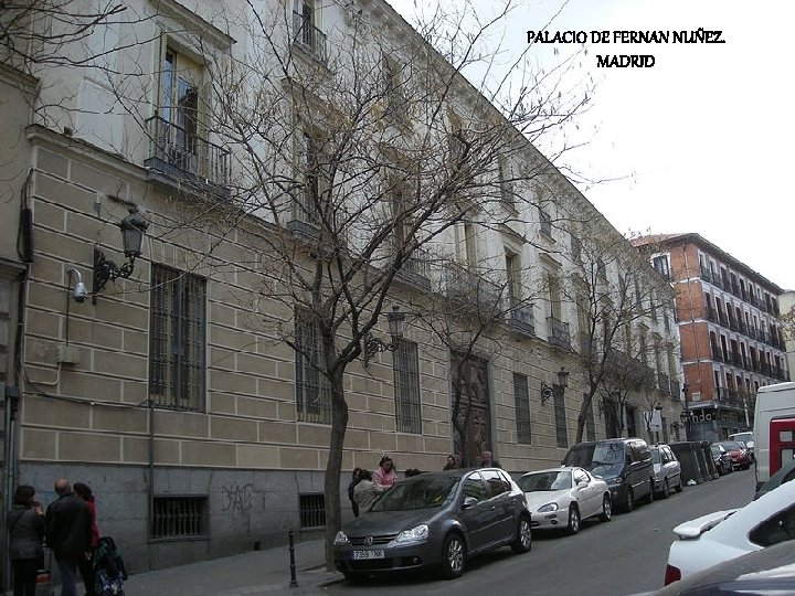 PALACIO DE FERNAN NUÑEZ. MADRID 