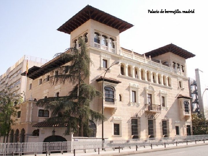 Palacio de bermejillo. madrid 