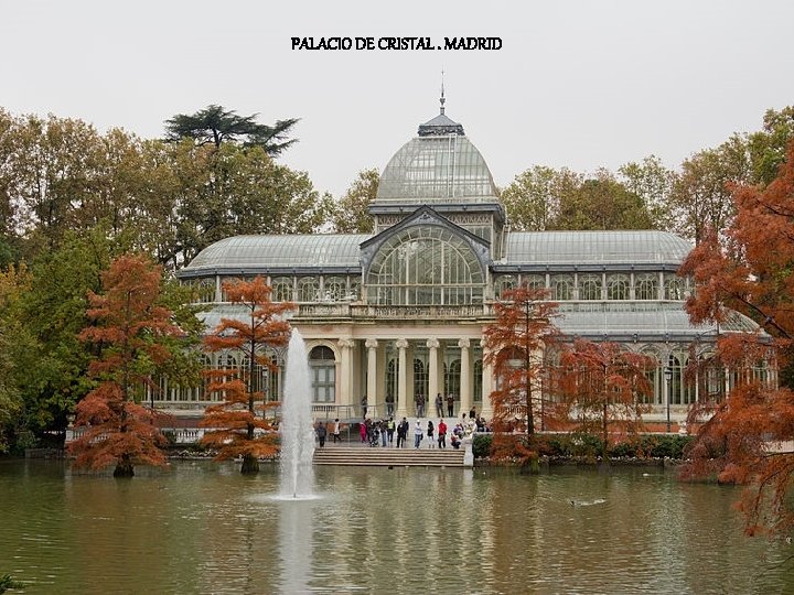 PALACIO DE CRISTAL. MADRID 