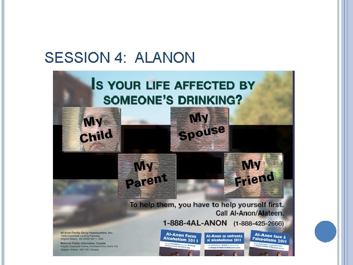 SESSION 4: ALANON 