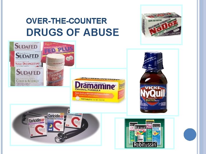 OVER-THE-COUNTER DRUGS OF ABUSE 