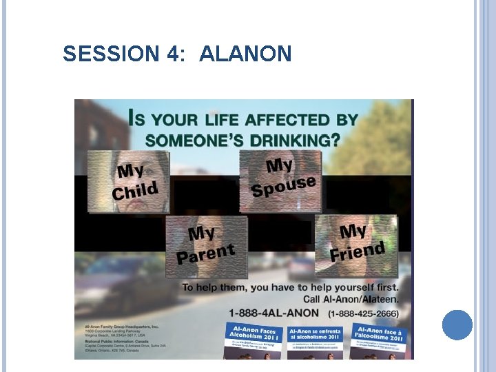 SESSION 4: ALANON 