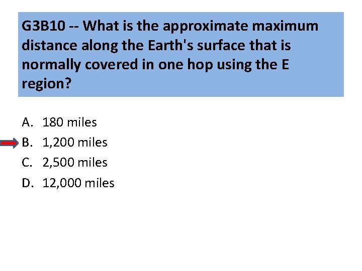 G 3 B 10 -- What is the approximate maximum distance along the Earth's G 3 B 10 -- What is the approximate maximum distance along the Earth's
