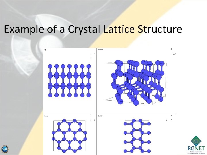 Example of a Crystal Lattice Structure 71 