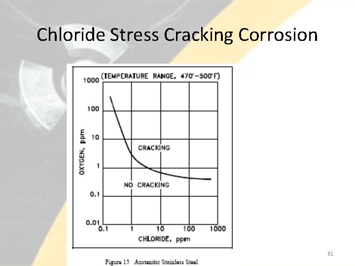 Chloride Stress Cracking Corrosion 81 