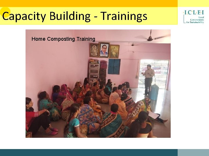 Capacity Building - Trainings Leak Detection Training Home Composting Training 