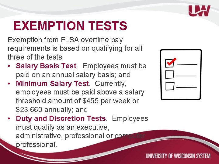 Changes To The Flsa Overtime Rule Office Of