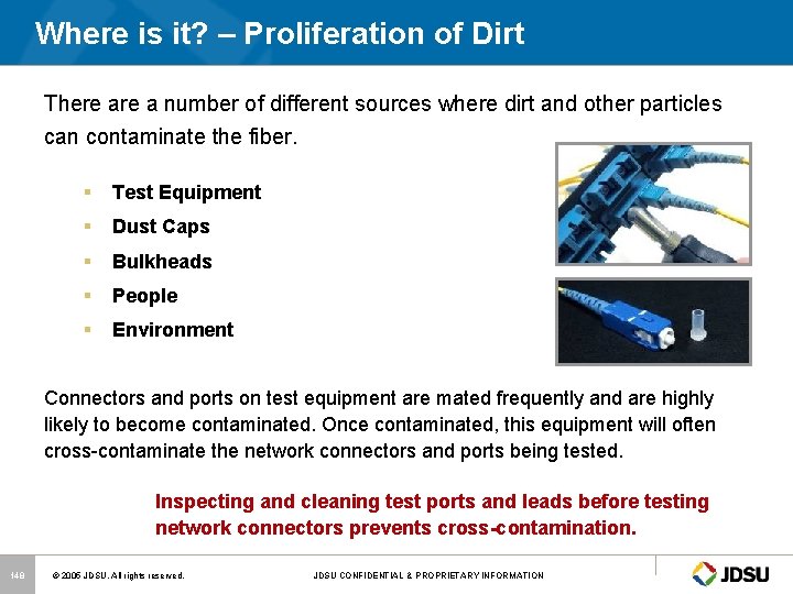 Where is it? – Proliferation of Dirt There a number of different sources where