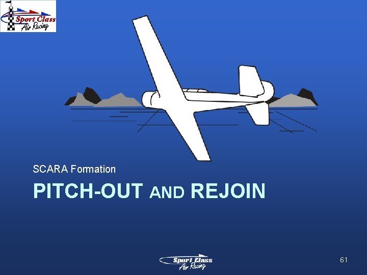 SCARA Formation PITCH-OUT AND REJOIN 61 SCARA Formation PITCH-OUT AND REJOIN 61