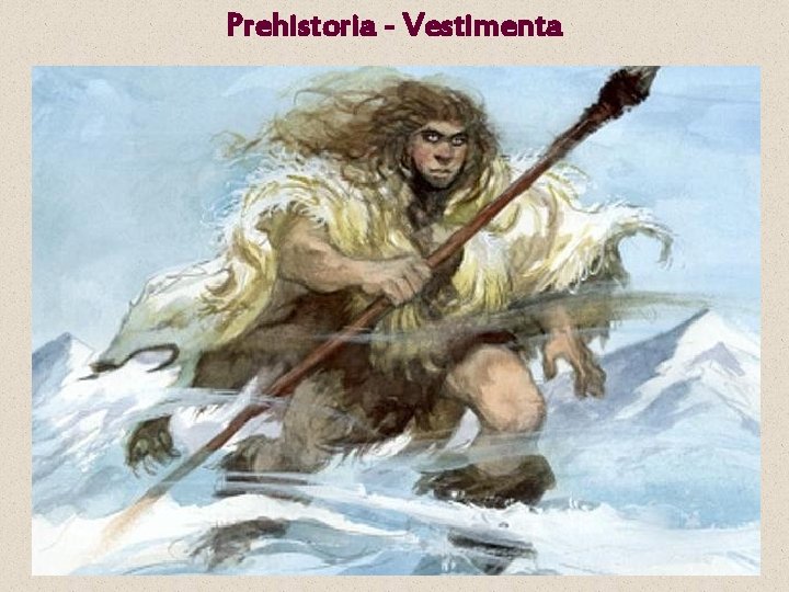 Prehistoria - Vestimenta 
