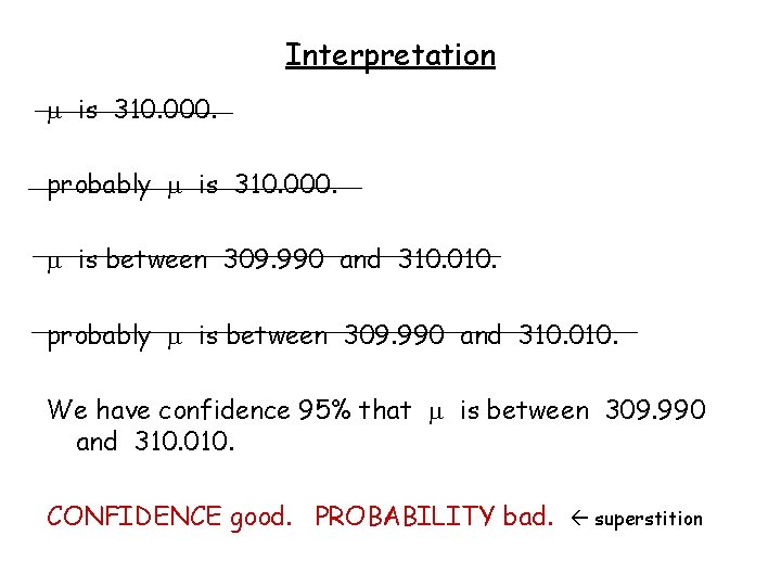 Interpretation is 310. 000. probably is 310. 000. is between 309. 990 and 310.