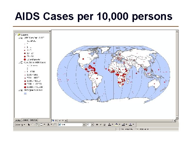 AIDS Cases per 10, 000 persons 