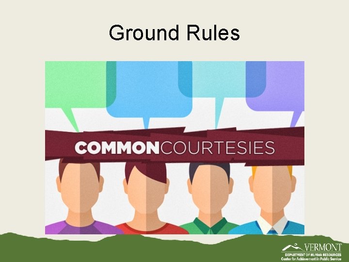 Ground Rules This Photo by Unknown Author is licensed under CC BY-SA 