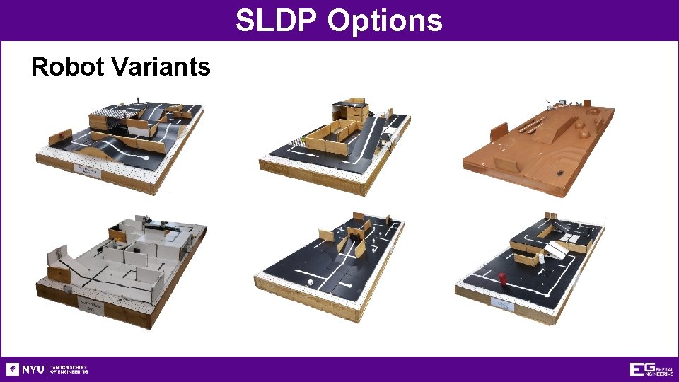 SLDP Options Robot Variants 