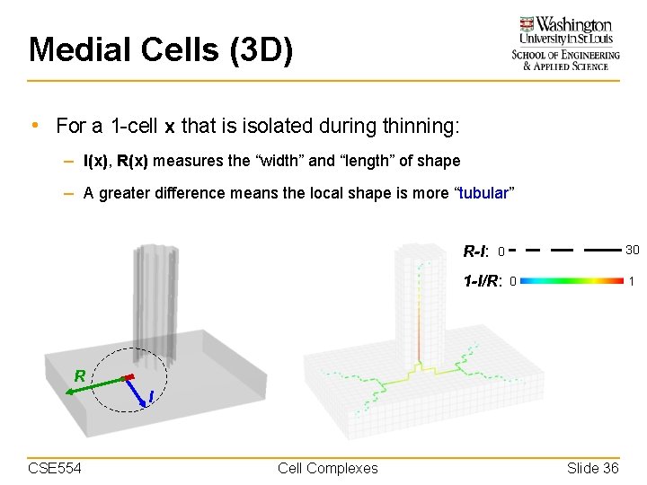 Medial Cells (3 D) • For a 1 -cell x that is isolated during