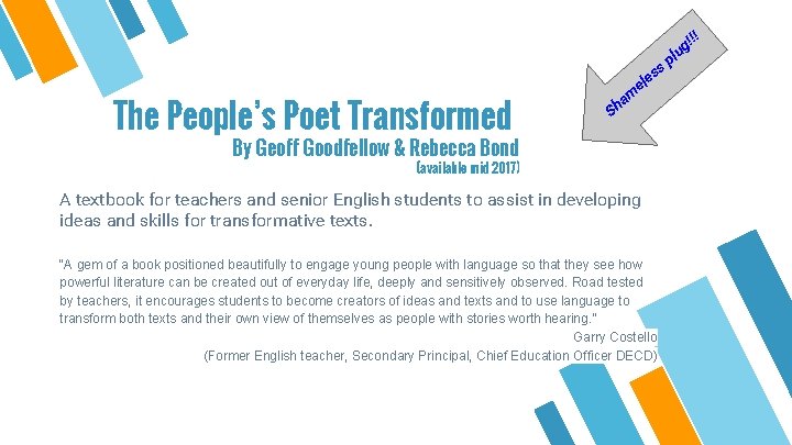 l !!! g u p ss The People’s Poet Transformed e el am Sh l !!! g u p ss The People’s Poet Transformed e el am Sh