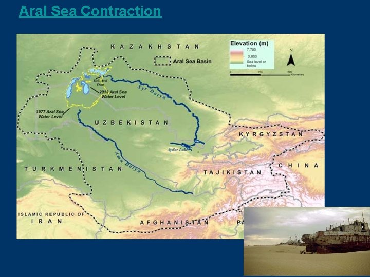 Aral Sea Contraction 