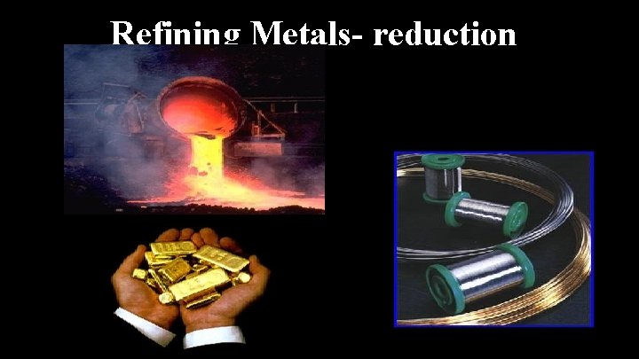 Refining Metals- reduction 