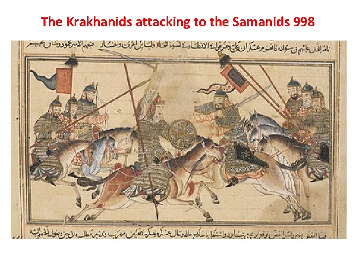 The Krakhanids attacking to the Samanids 998 
