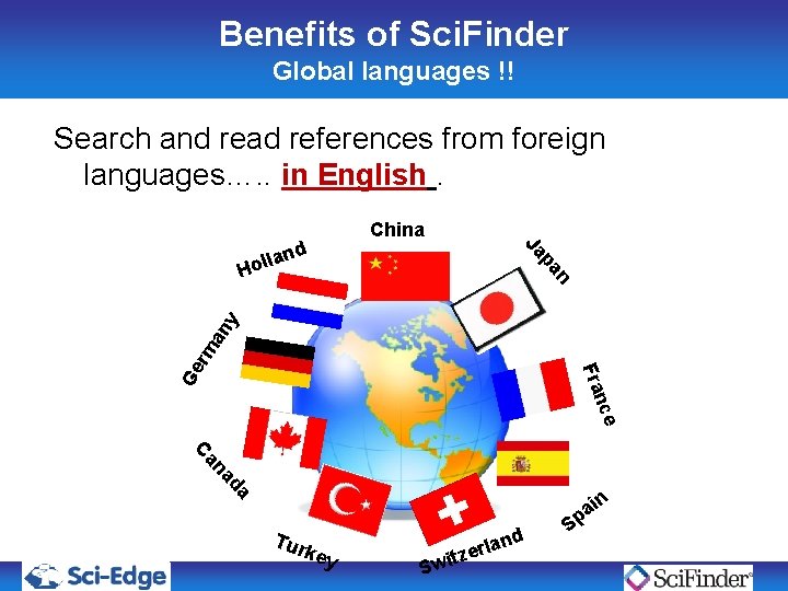 Benefits of Sci. Finder Global languages !! Search and read references from foreign languages…. Benefits of Sci. Finder Global languages !! Search and read references from foreign languages….