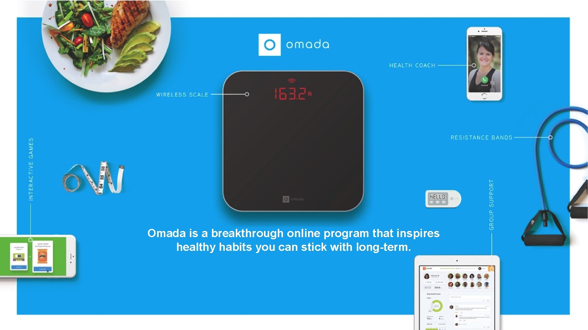 Omada is a breakthrough online program that inspires healthy habits you can stick with