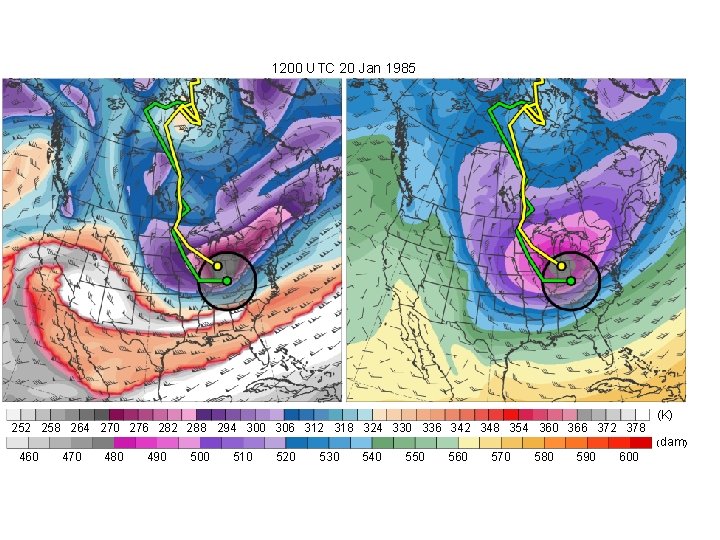 1200 UTC 20 Jan 1985 252 258 264 270 276 282 288 294 300