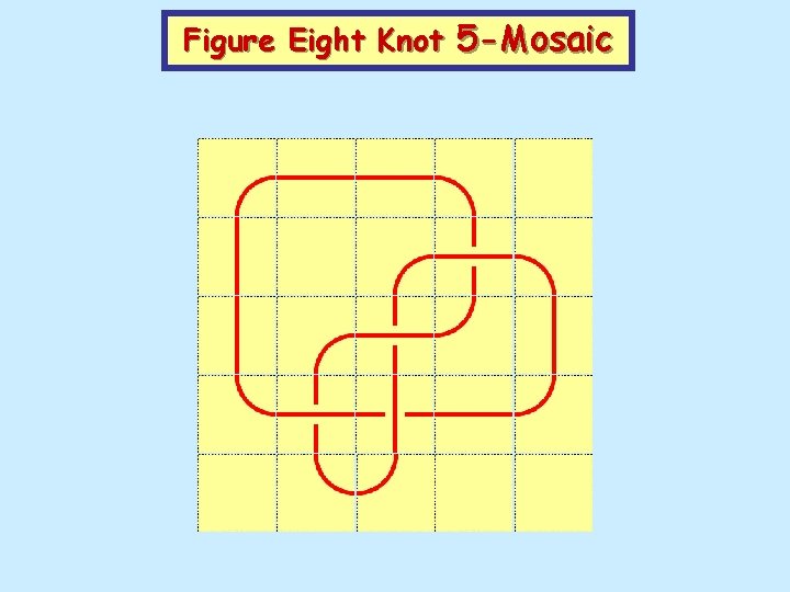 Figure Eight Knot 5 -Mosaic 