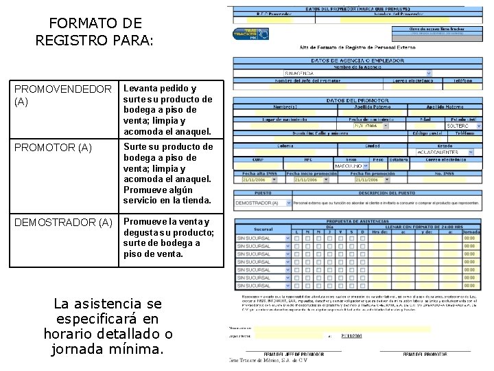 FORMATO DE REGISTRO PARA: PROMOVENDEDOR (A) Levanta pedido y surte su producto de bodega